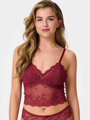 Lingadore Daily Bralette- Ruby Wine